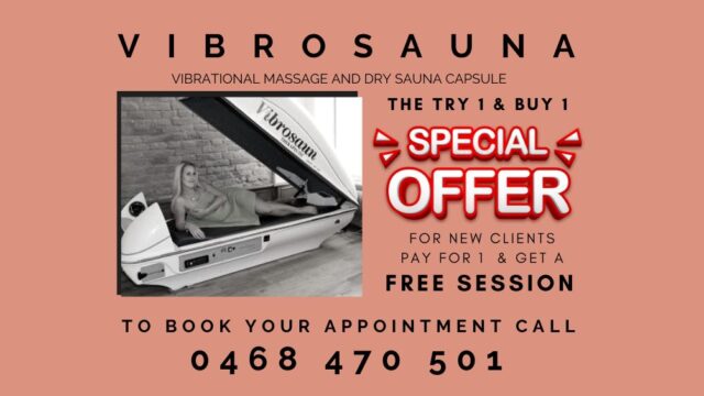 PBDA Vibrosauna special public offer